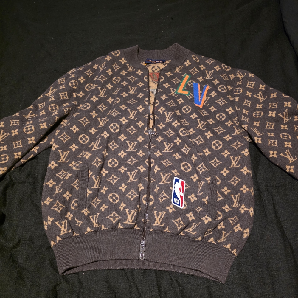 Louis Vuitton Brown Monogram Jacket